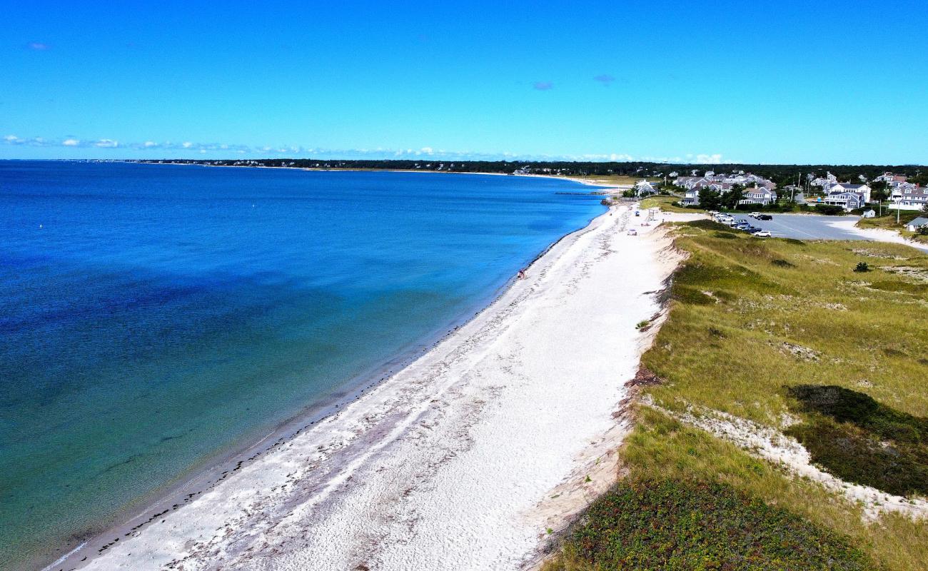 Photo de Hardings beach avec sable lumineux de surface