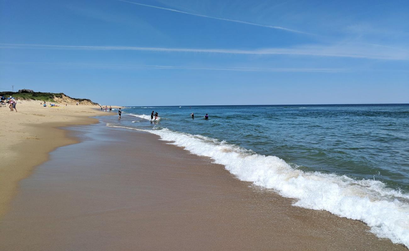 Photo de Coast Guard beach avec sable lumineux de surface