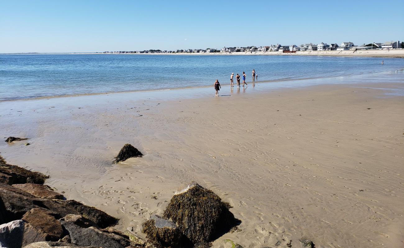 Photo de Green Harbor beach avec sable lumineux de surface