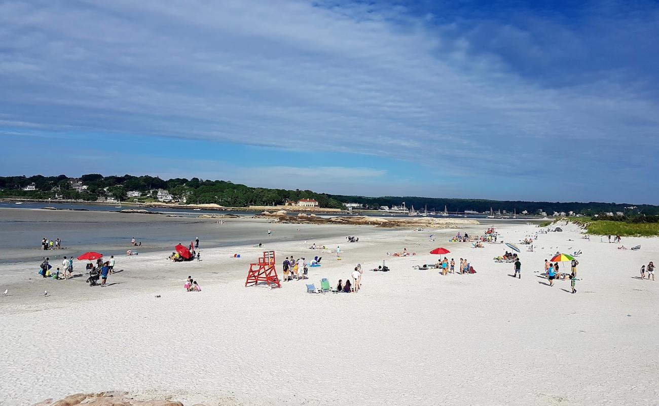 Photo de Wingaersheek beach avec sable blanc de surface