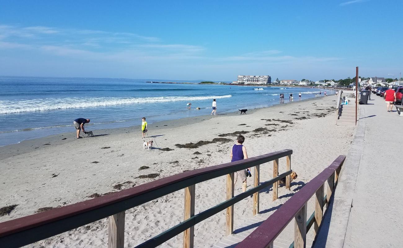 Photo de Goochs beach avec sable beige de surface