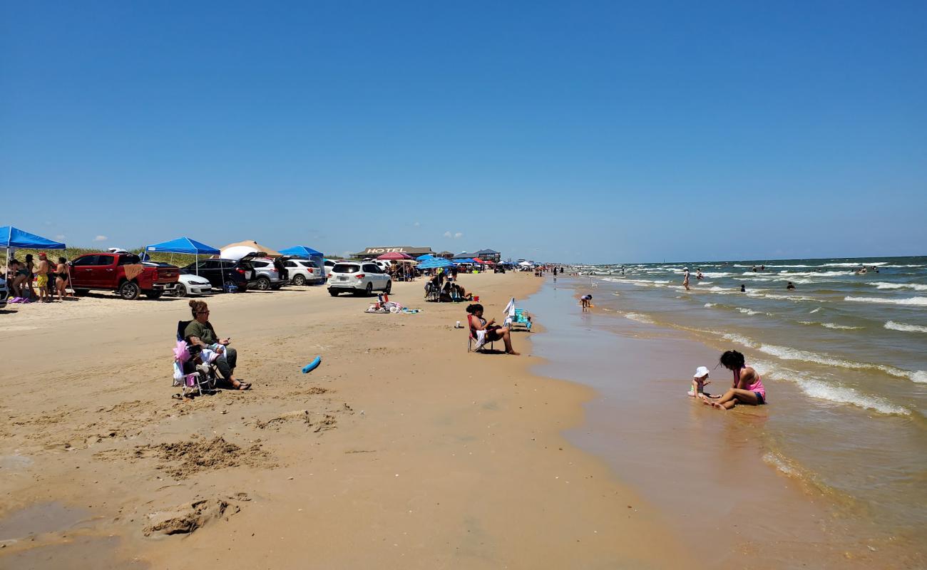 Photo de Quintana beach avec sable lumineux de surface