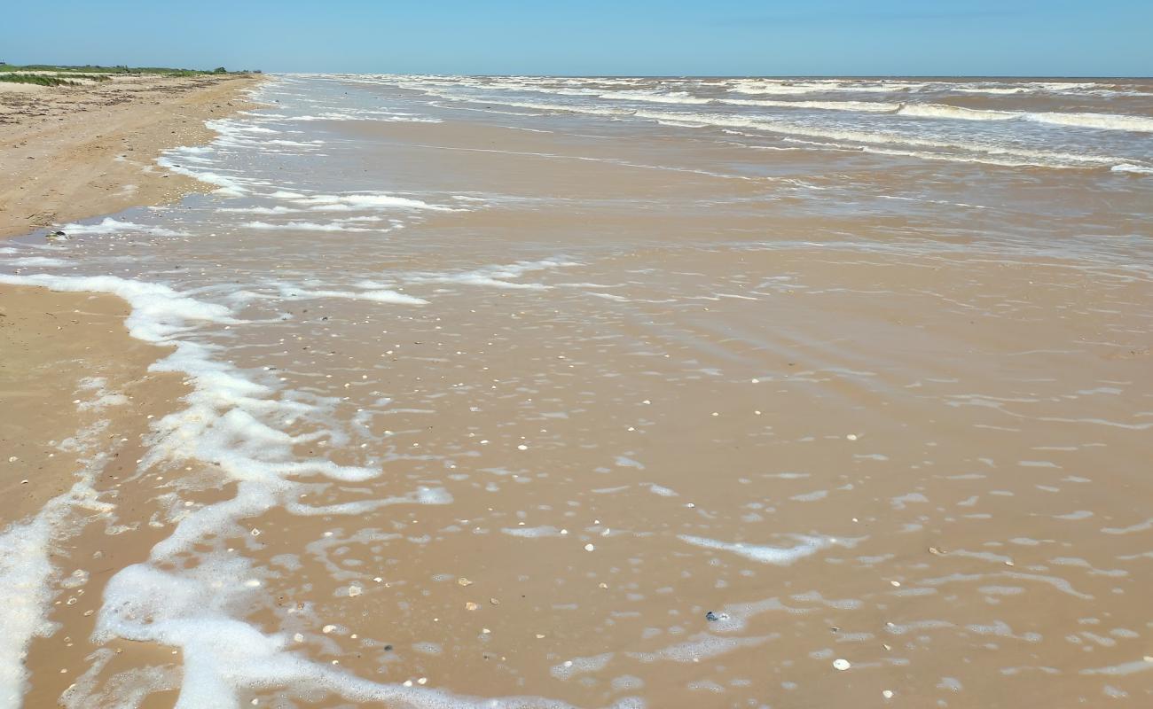 Photo de Sargent beach avec sable gris de surface