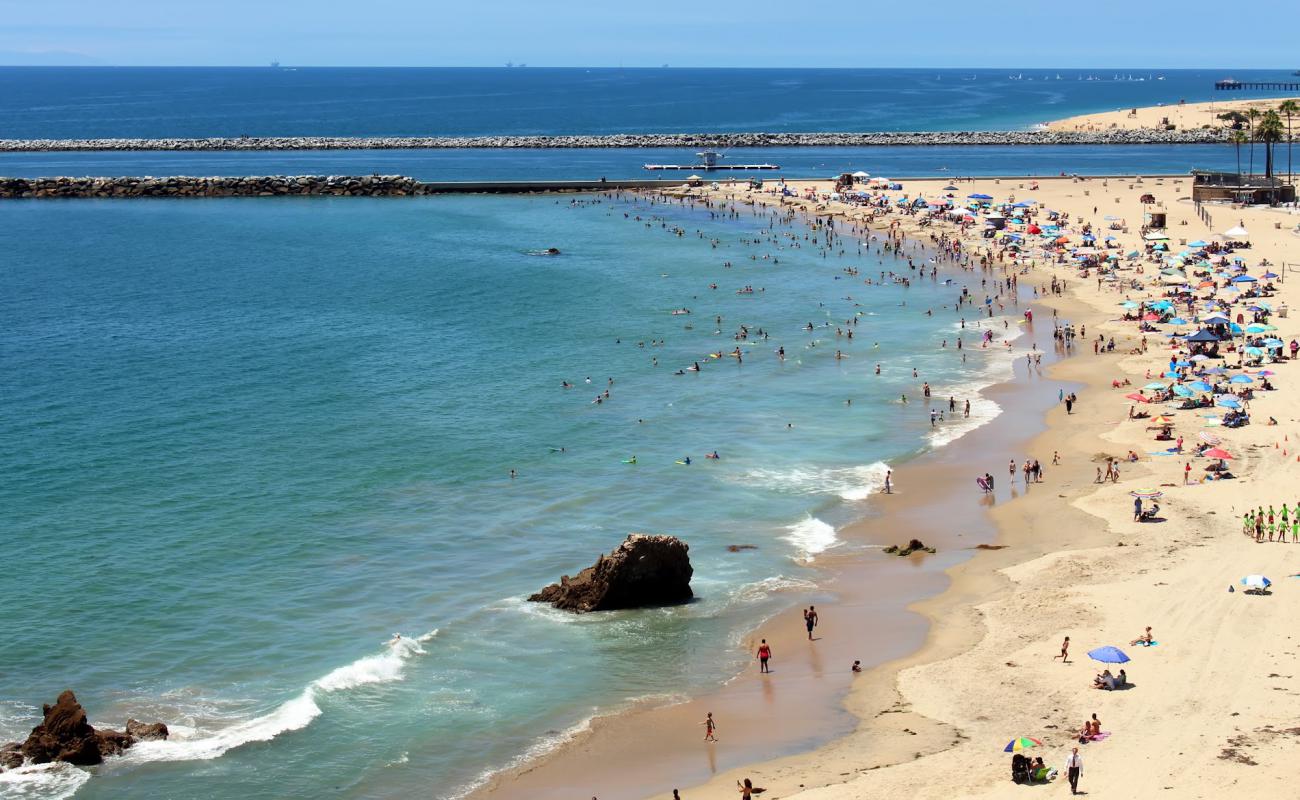 Photo de Corona Del Mar avec sable lumineux de surface