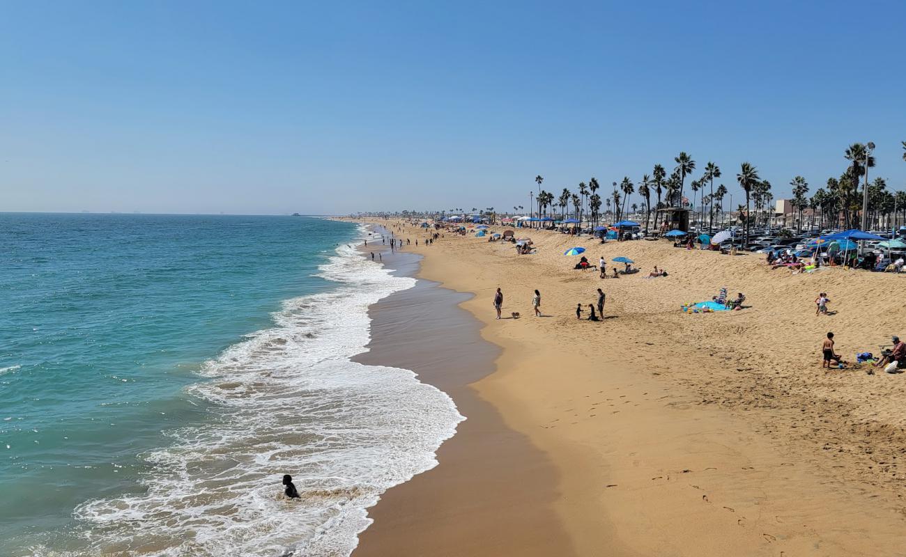 Photo de Balboa Peninsula beach avec sable lumineux de surface