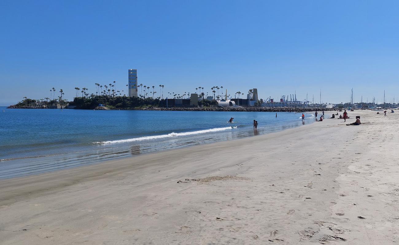 Photo de Alamitos Beach avec sable beige de surface
