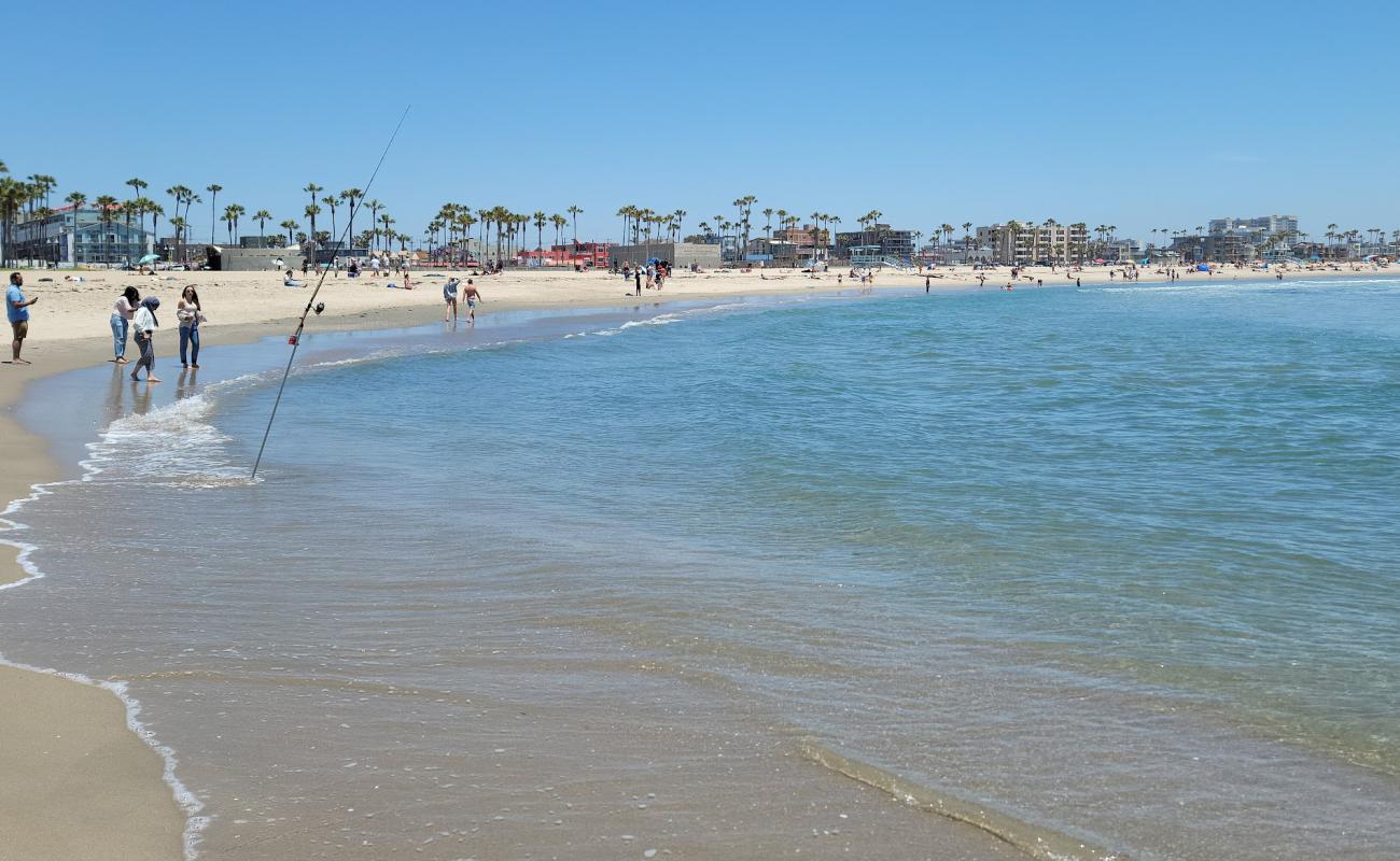 Photo de Venice Beach avec sable lumineux de surface