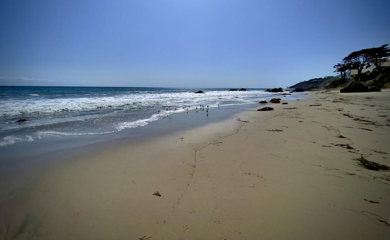 Photo de Lechuza Beach avec sable beige de surface
