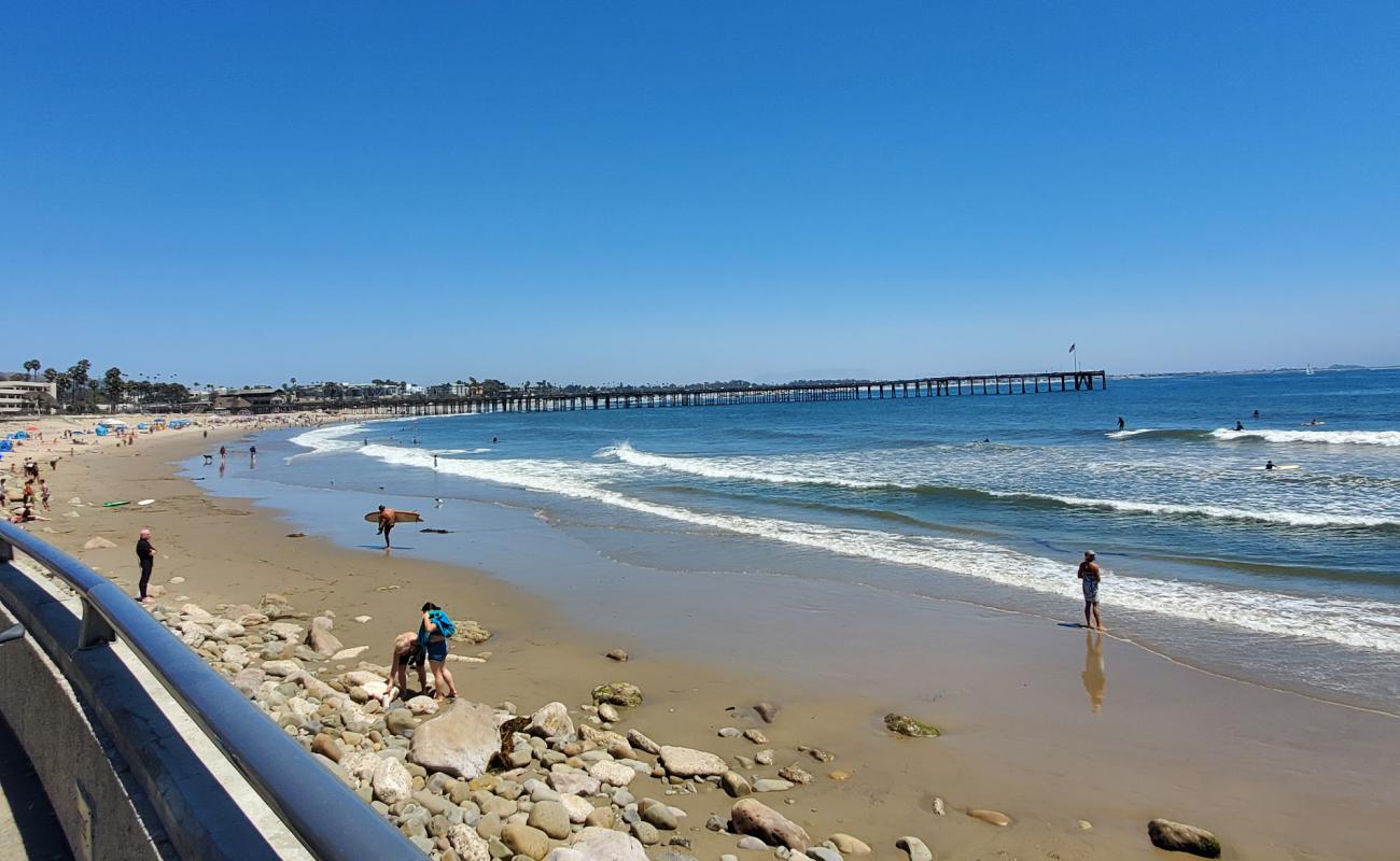 Photo de Ventura Beach avec sable lumineux de surface