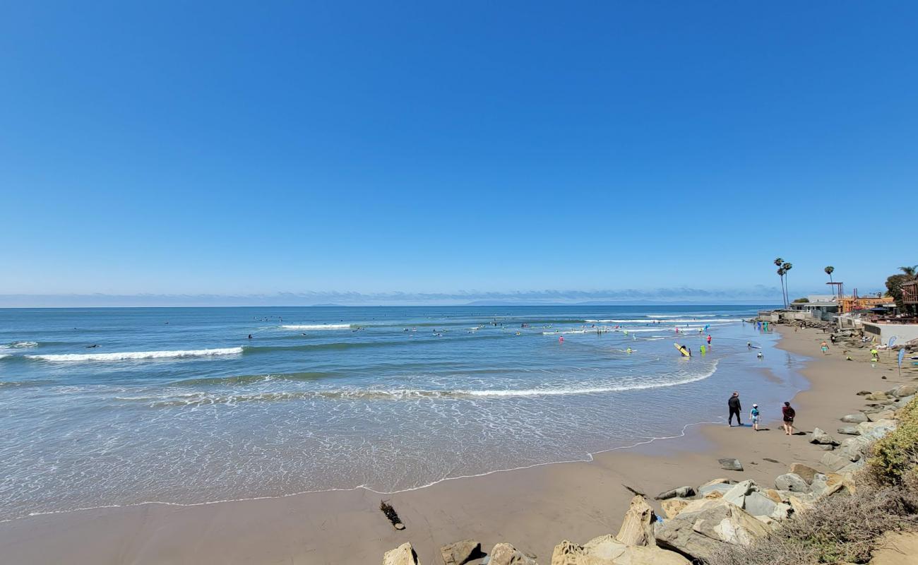 Photo de Rincon Beach avec sable beige de surface