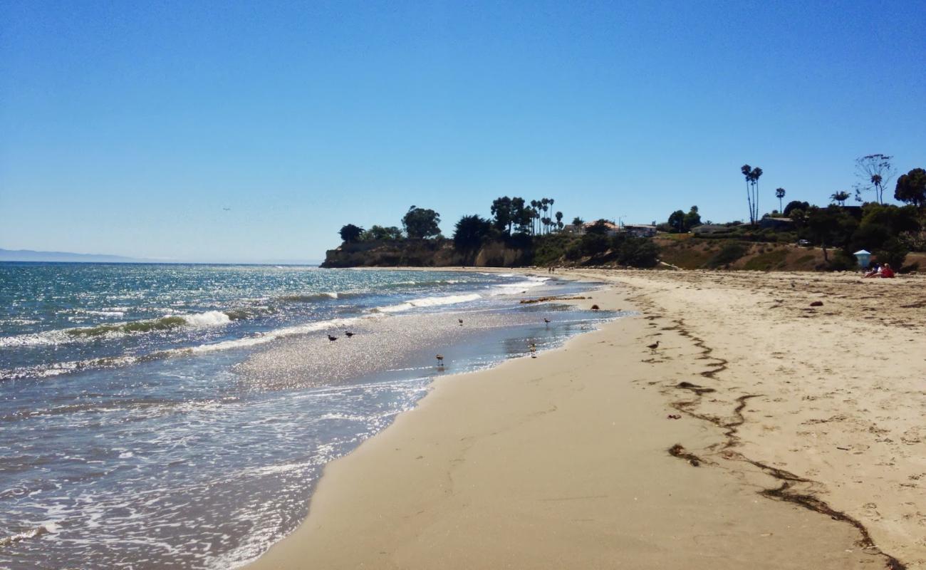Photo de Leadbetter Beach avec sable beige de surface