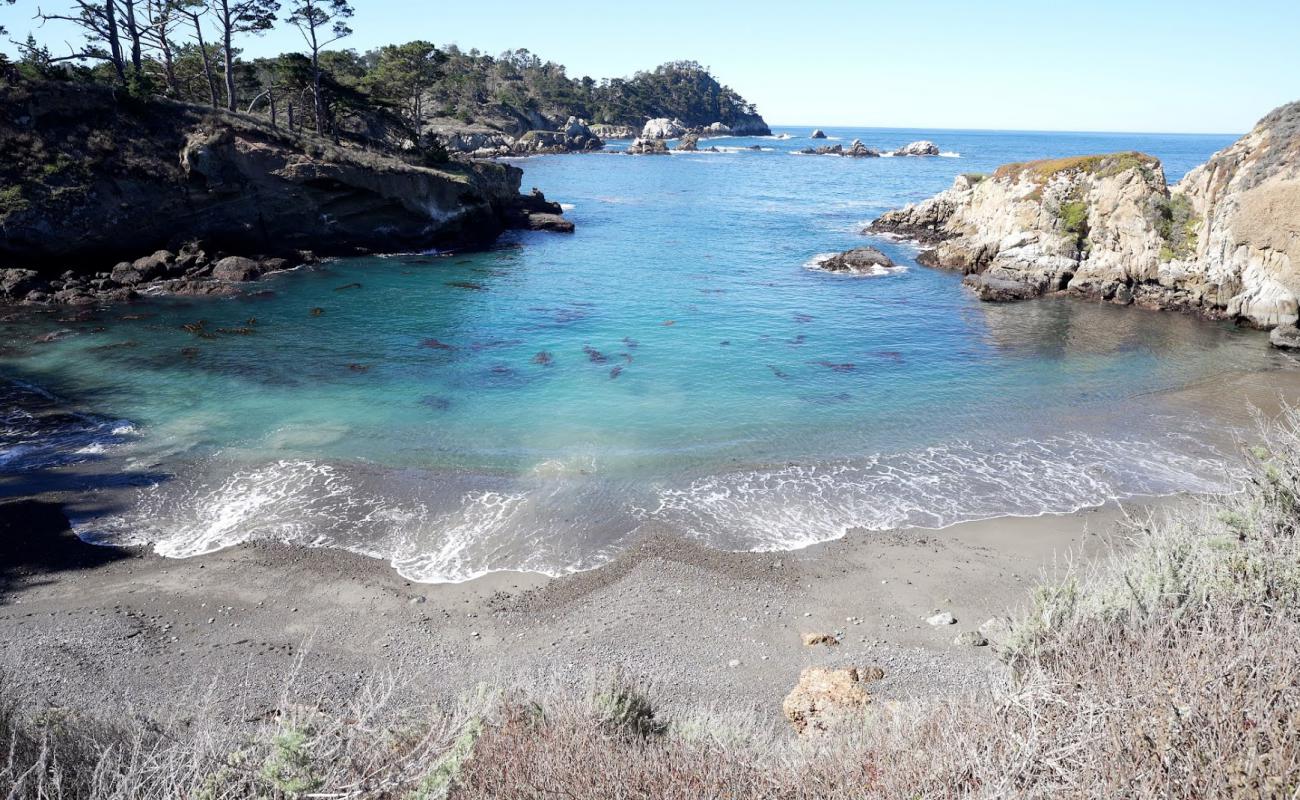 Photo de Granite Point Beach avec caillou gris de surface