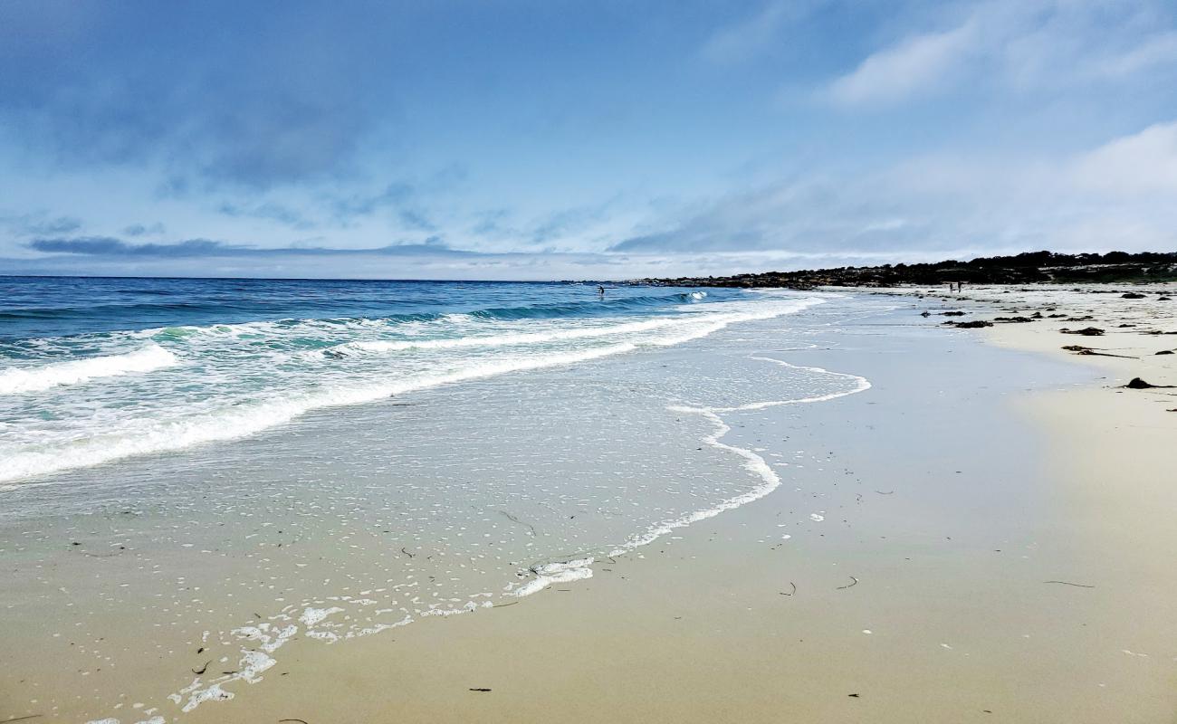 Photo de Asilomar Beach avec sable lumineux de surface