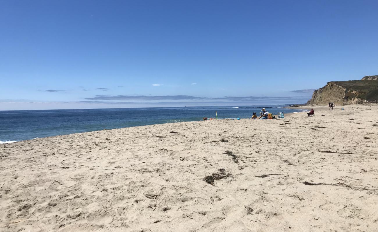 Photo de Scott Creek Beach avec sable beige de surface