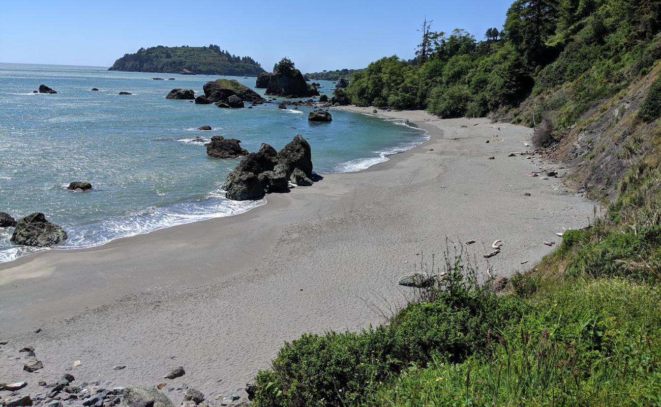 Photo de Baker Beach avec sable lumineux de surface