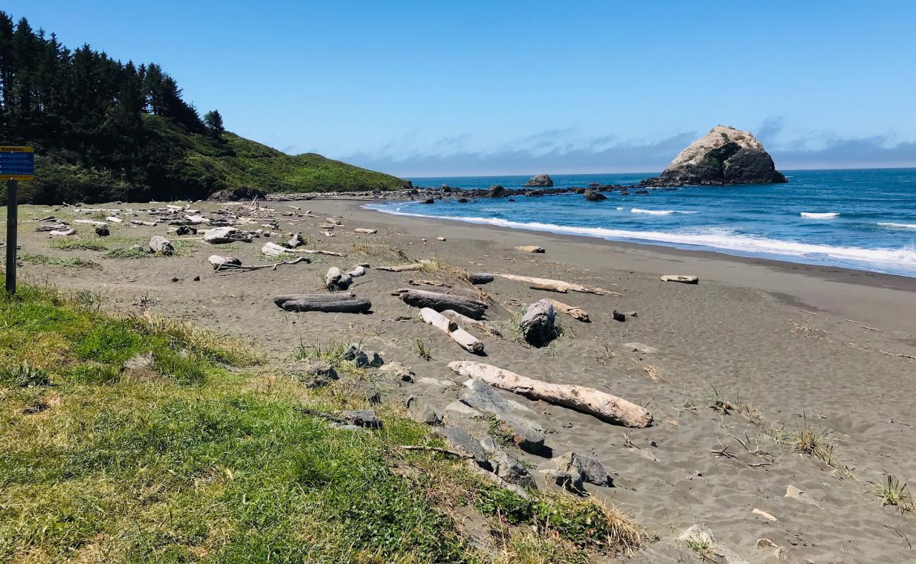 Photo de Wilson Creek Beach avec sable gris de surface