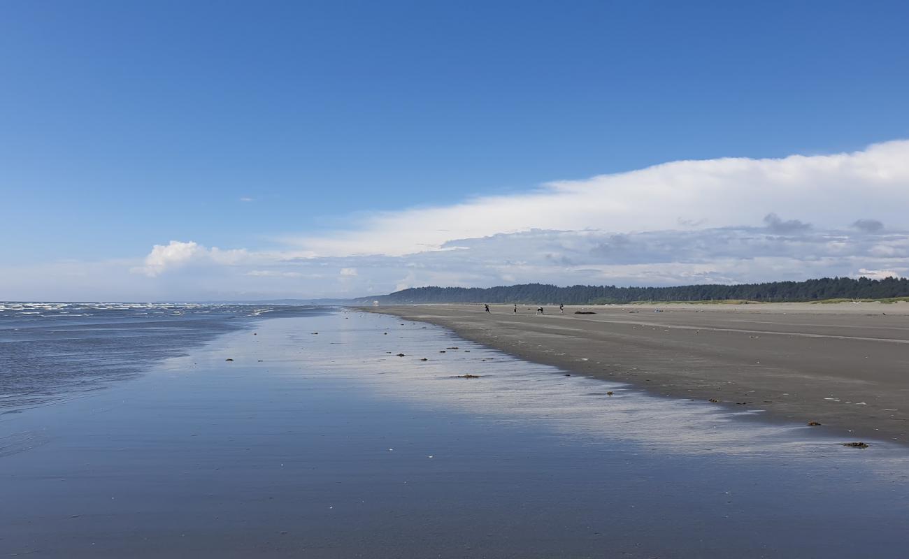 Photo de Copalis Beach avec sable beige de surface