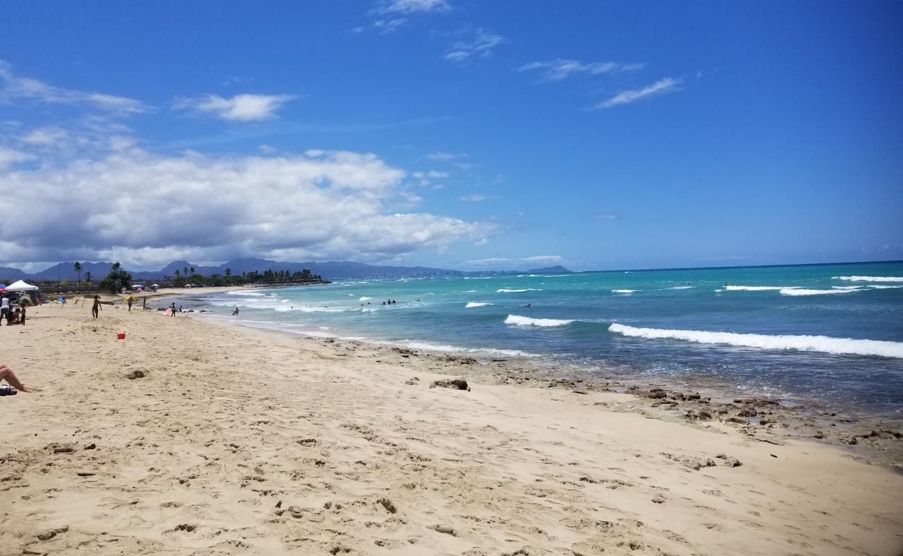 Photo de Ula'Ula Beach avec sable beige de surface