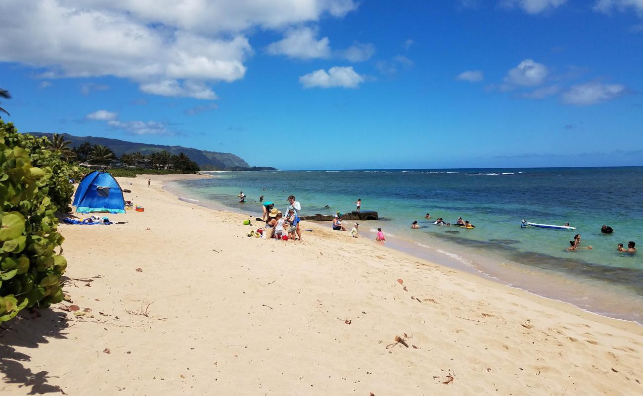 Photo de Aweoweo Beach Park avec sable lumineux de surface