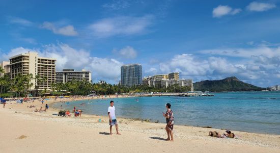 Plage de Kahanamoku