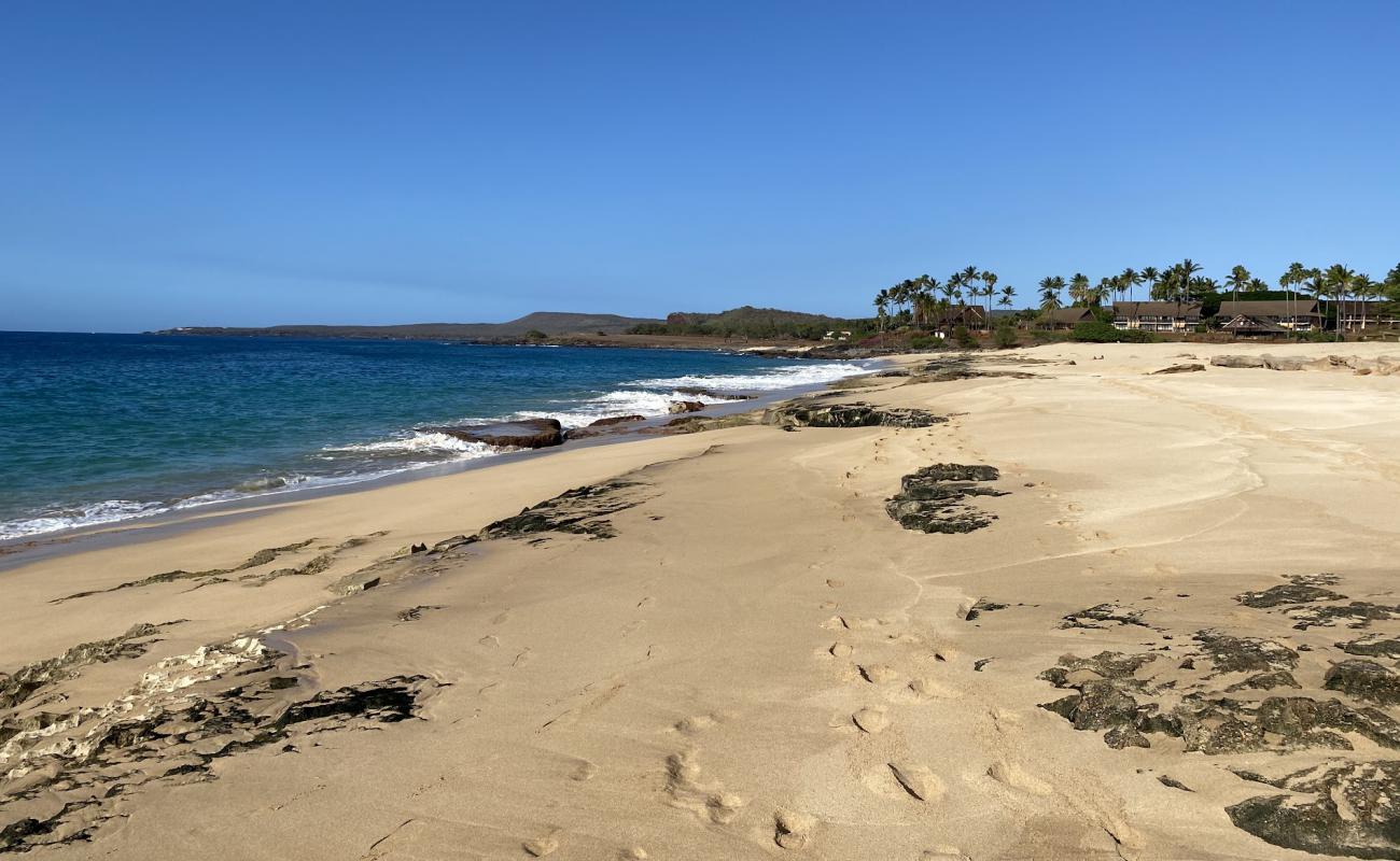 Photo de Kepuhi Beach avec sable beige de surface