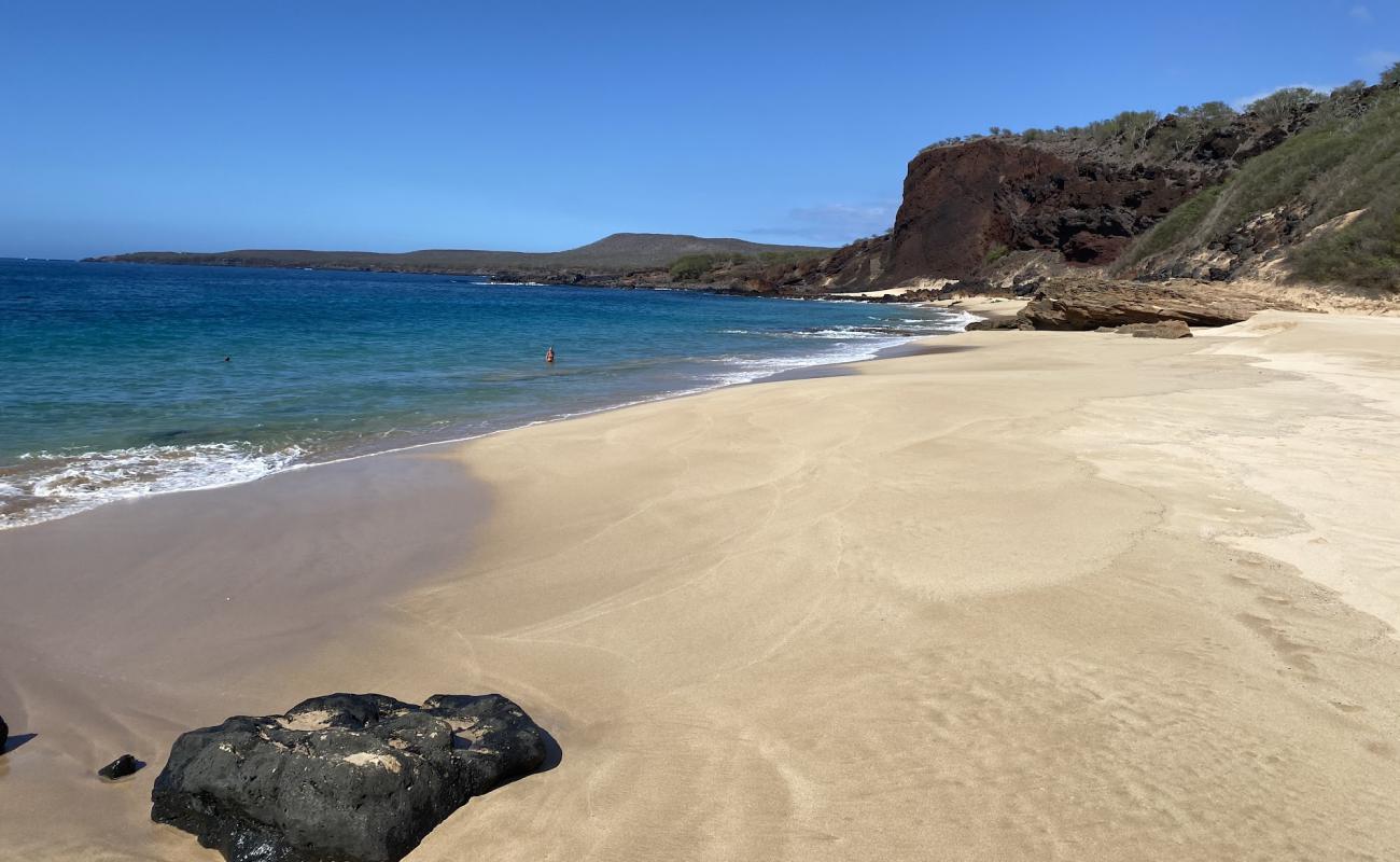 Photo de Make Horse beach avec sable beige de surface