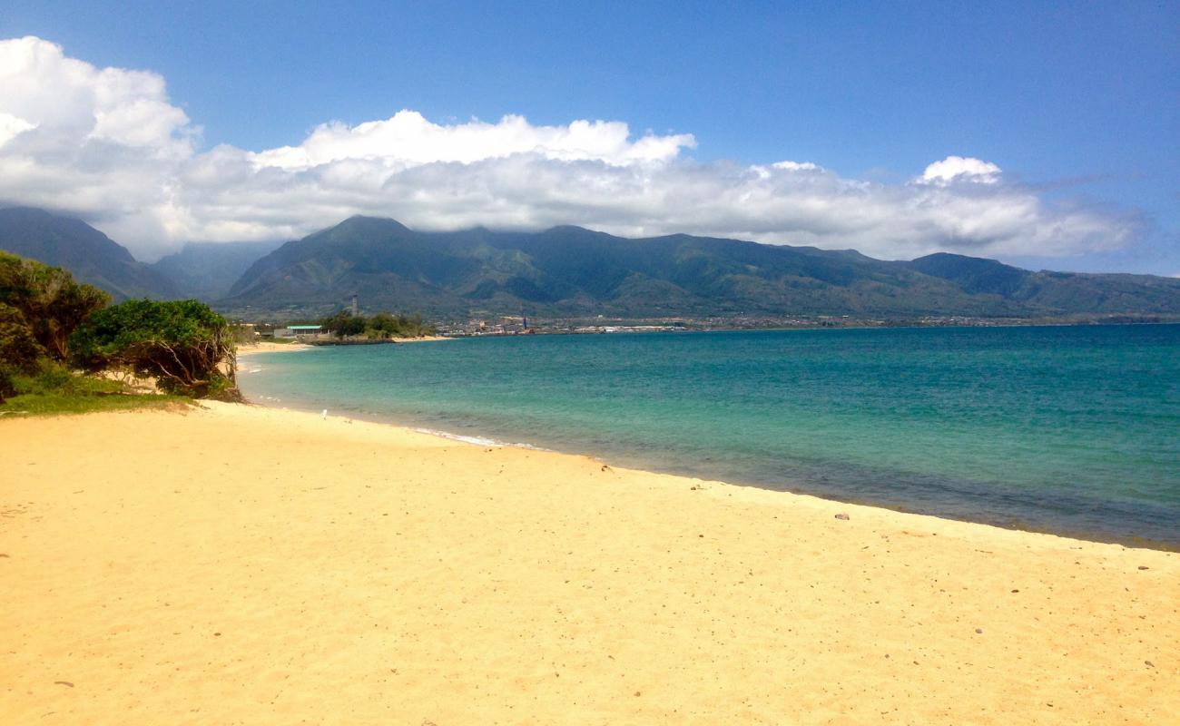 Photo de Kite Beach Maui avec sable lumineux de surface