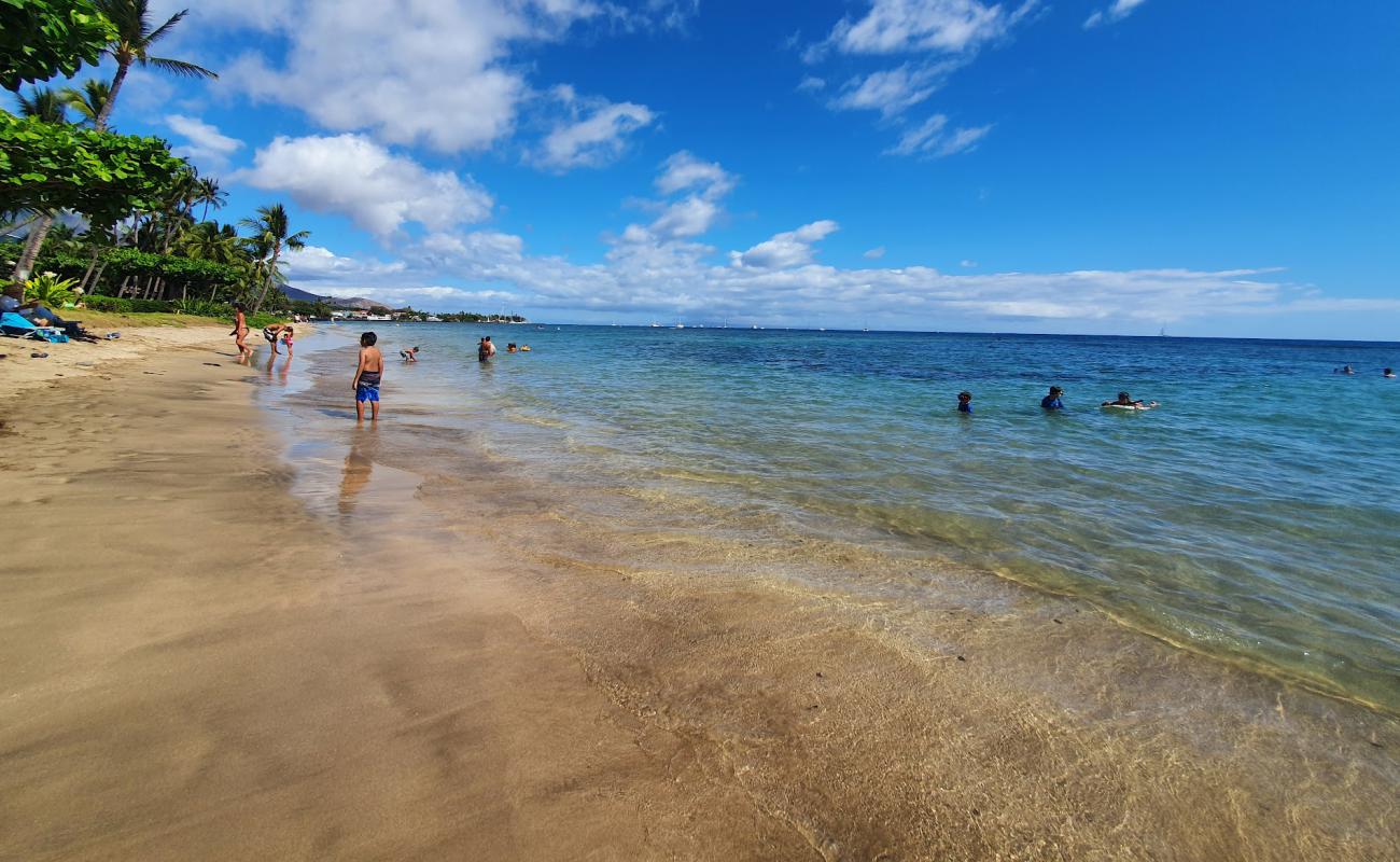 Photo de Baby Beach avec sable lumineux de surface