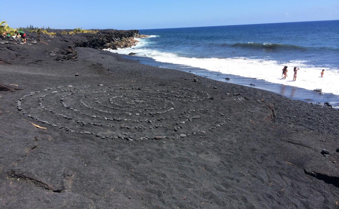 Photo de Kaimu Black Sand avec #94 de surface