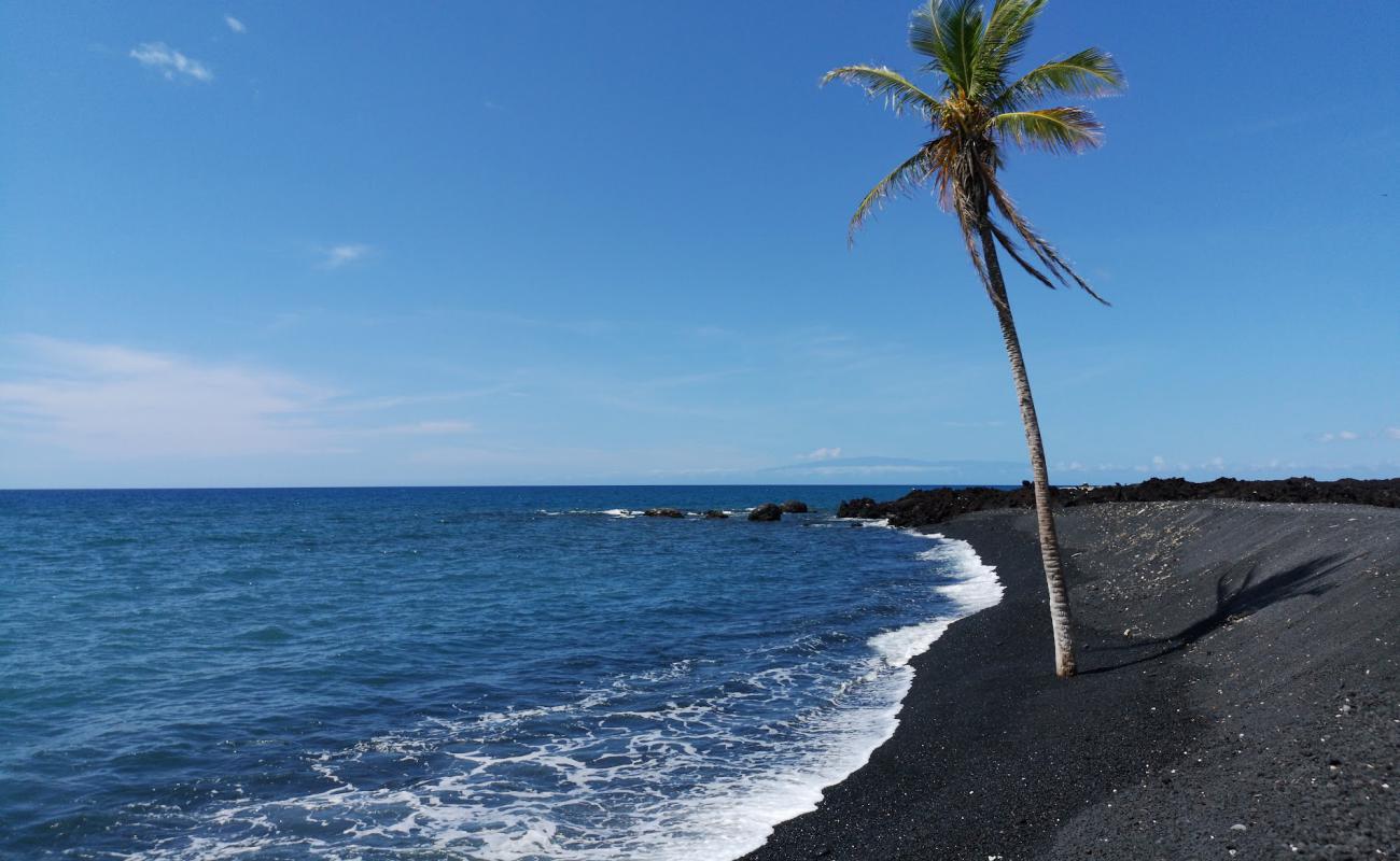 Photo de Lone Palm beach avec caillou gris de surface