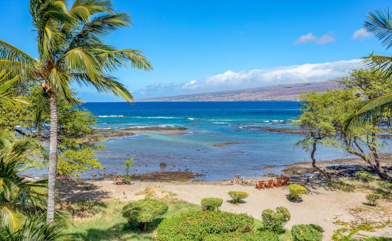 Photo de Puako Bay Beach avec sable lumineux de surface