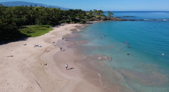 Plage de Kaunaʻoa / Mauna Kea