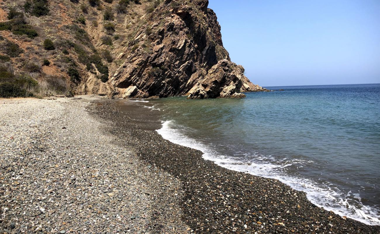 Photo de Cabrillo Harbor beach avec sable clair avec caillou de surface