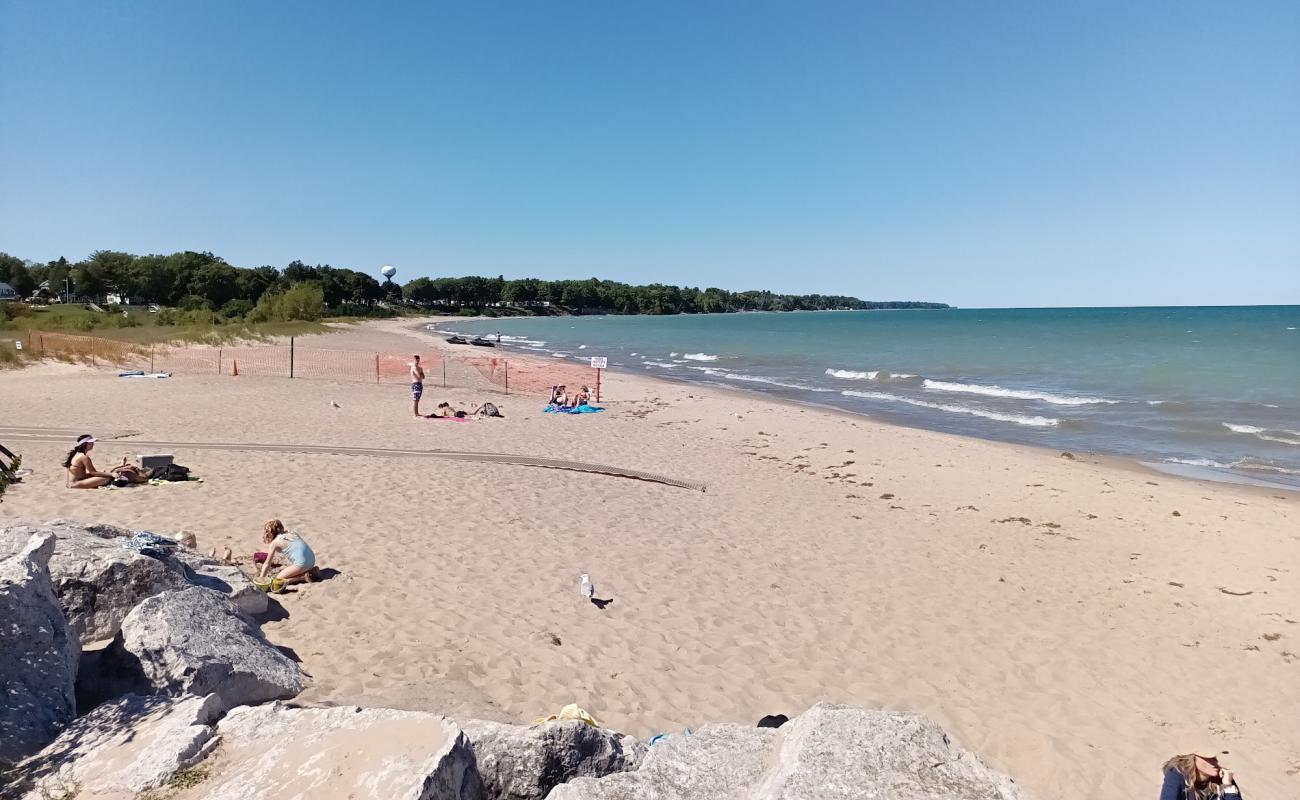 Photo de Lexington State Harbor Beach avec sable beige & galets de surface