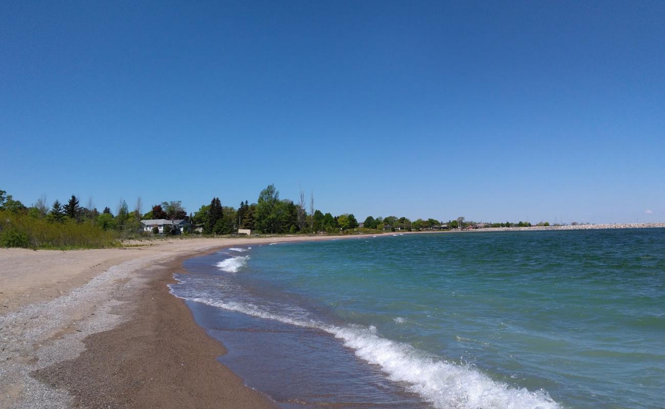 Photo de South Shore Park Beach avec sable gris avec caillou de surface