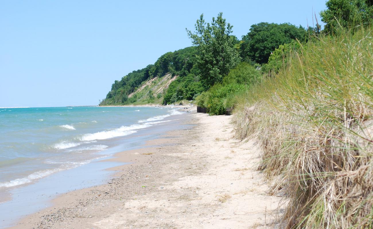 Photo de Summit Park Beach avec sable gris & galets de surface