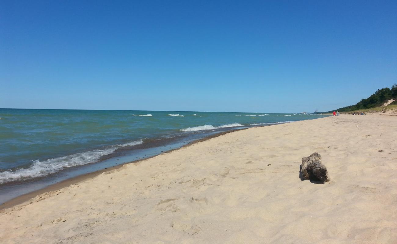 Photo de Sand Dunes Beach avec sable lumineux de surface