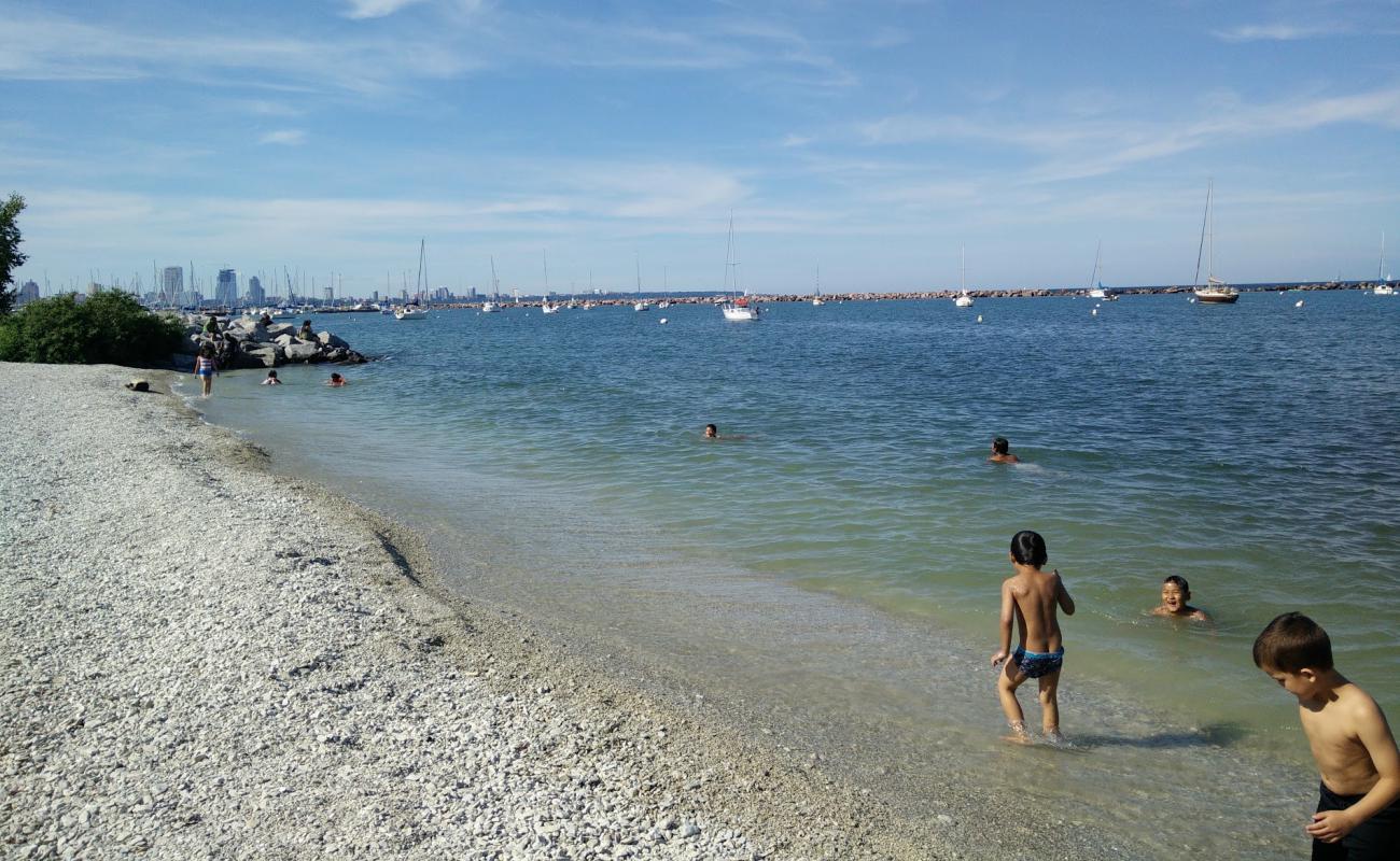 Photo de South Shore Park avec caillou fin blanc de surface