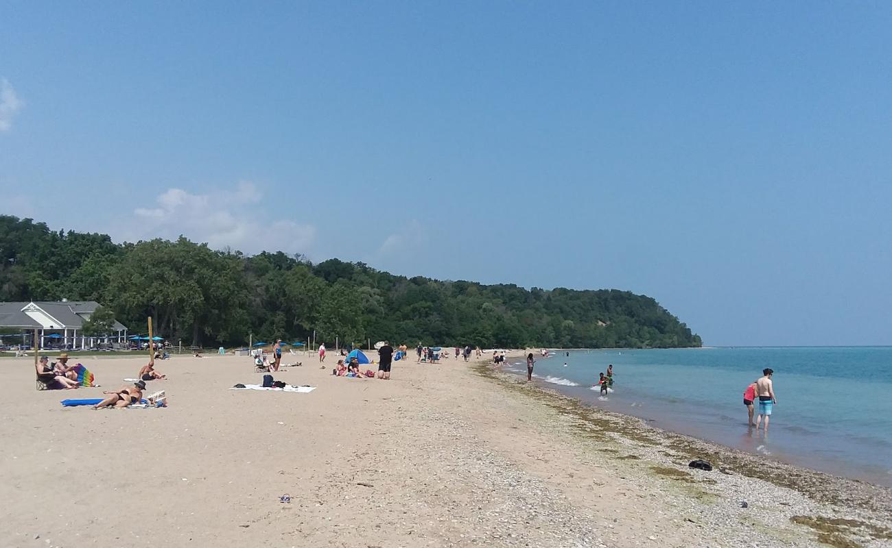 Photo de Grant Park Beach avec sable beige & galets de surface