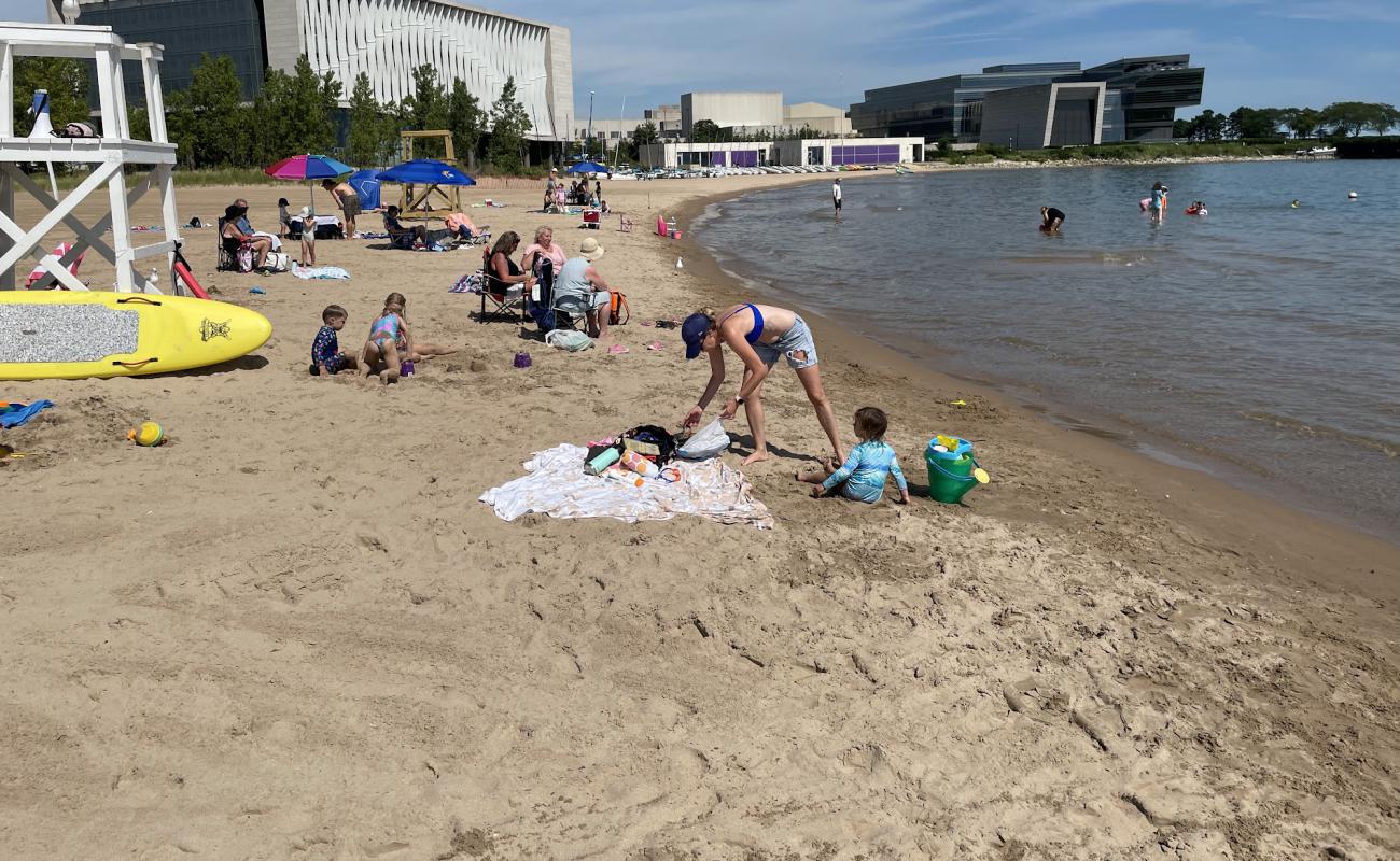 Photo de Clark Street Beach avec sable lumineux de surface