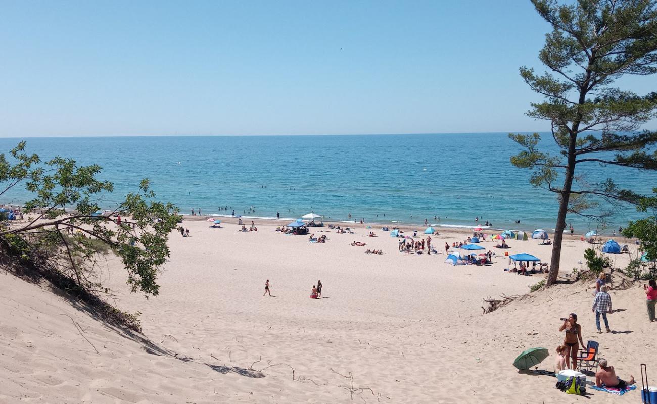 Photo de Porter Beach avec sable beige de surface