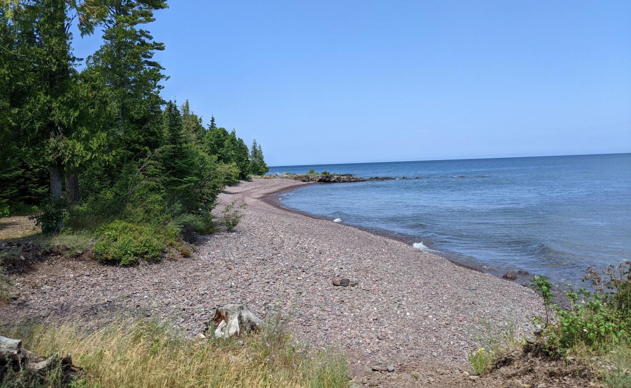 Photo de High Rock Bay avec roches de surface