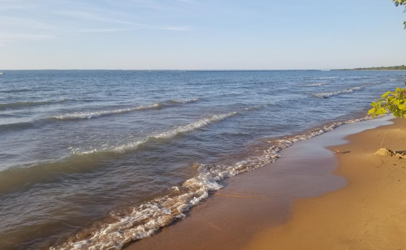 Photo de Brimley Beach avec sable lumineux de surface