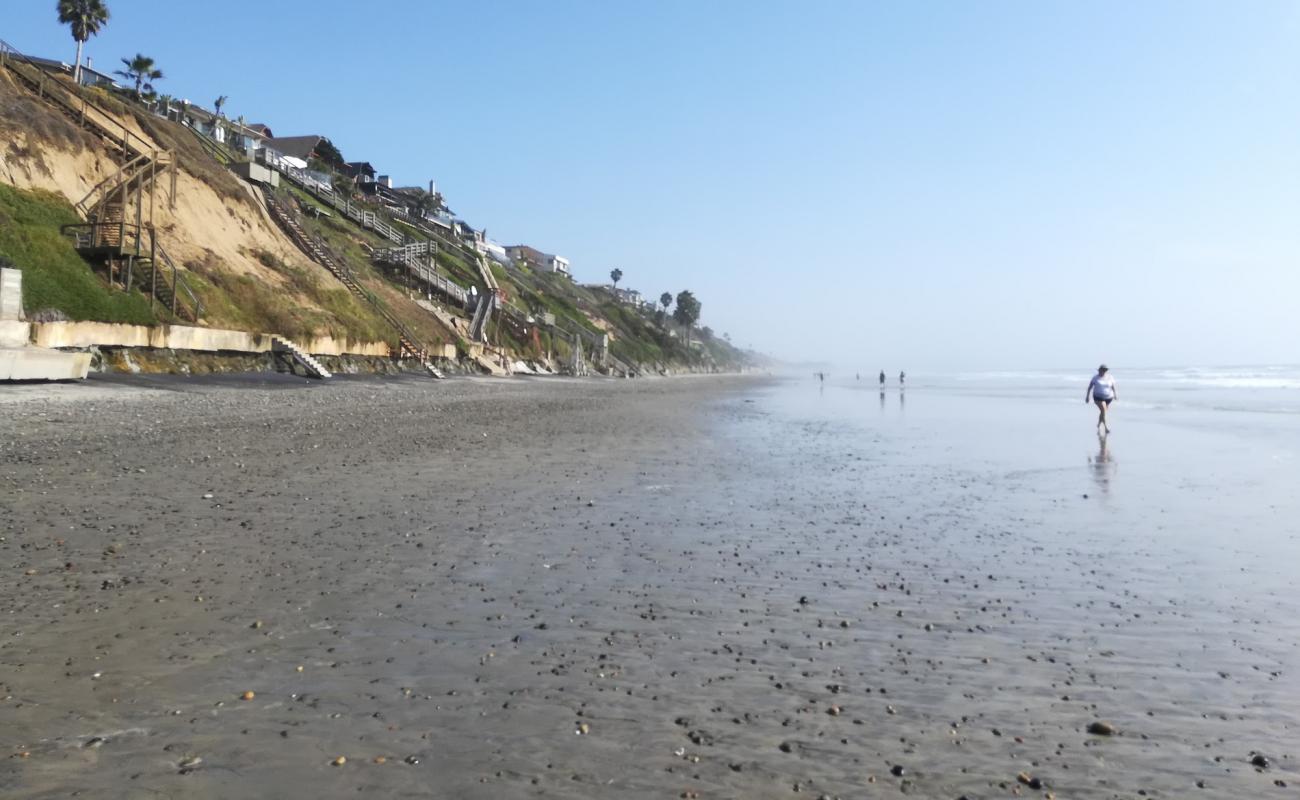 Photo de Encinitas beach avec sable beige de surface
