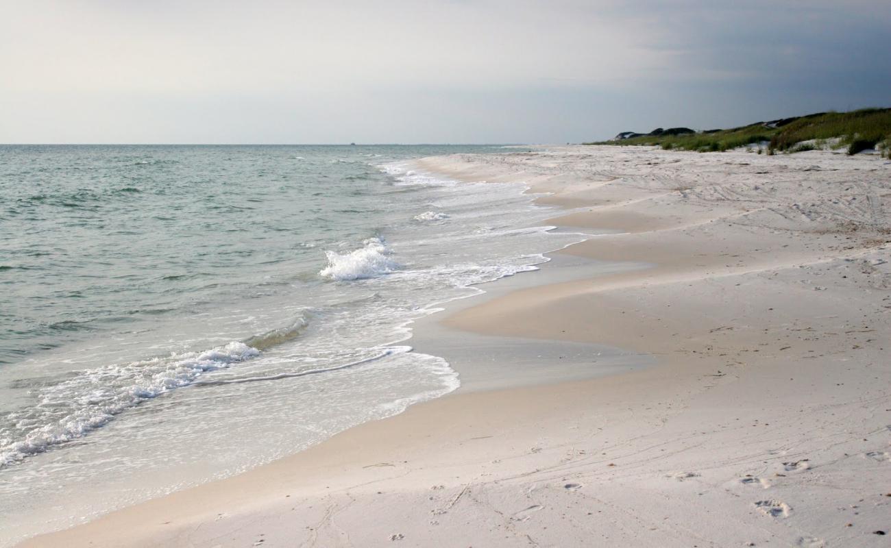 Photo de Darwin Beach avec sable blanc de surface