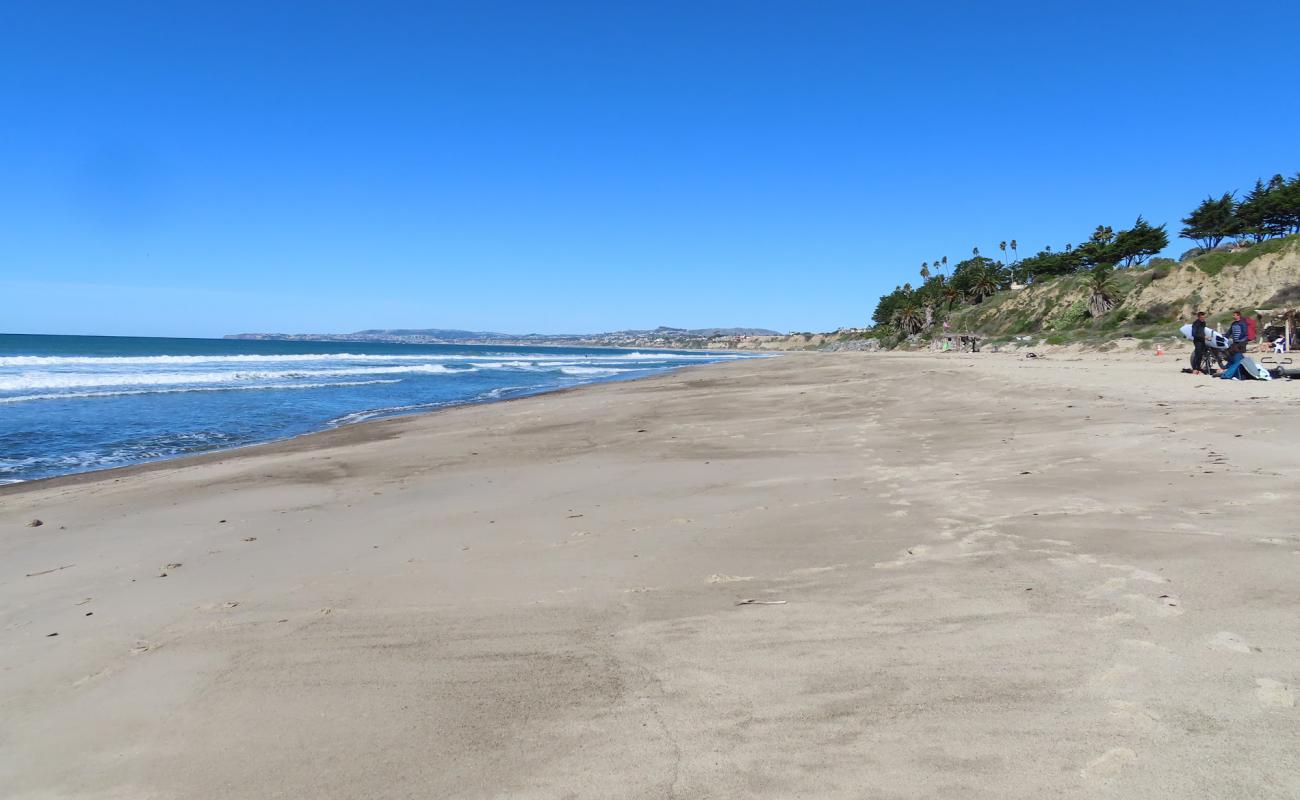 Photo de Trestles Beach avec sable lumineux de surface