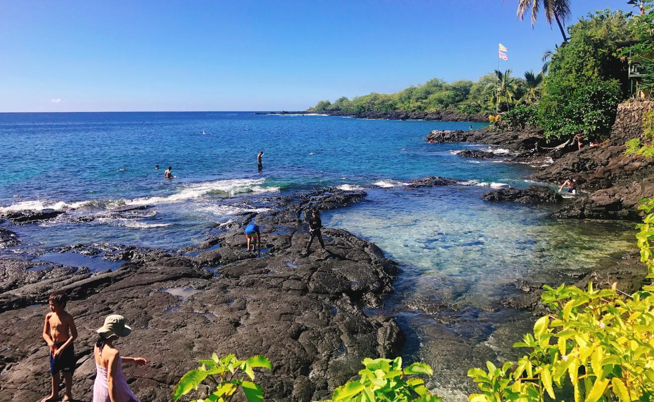 Photo de Two Step Beach avec terrain rocheux de surface
