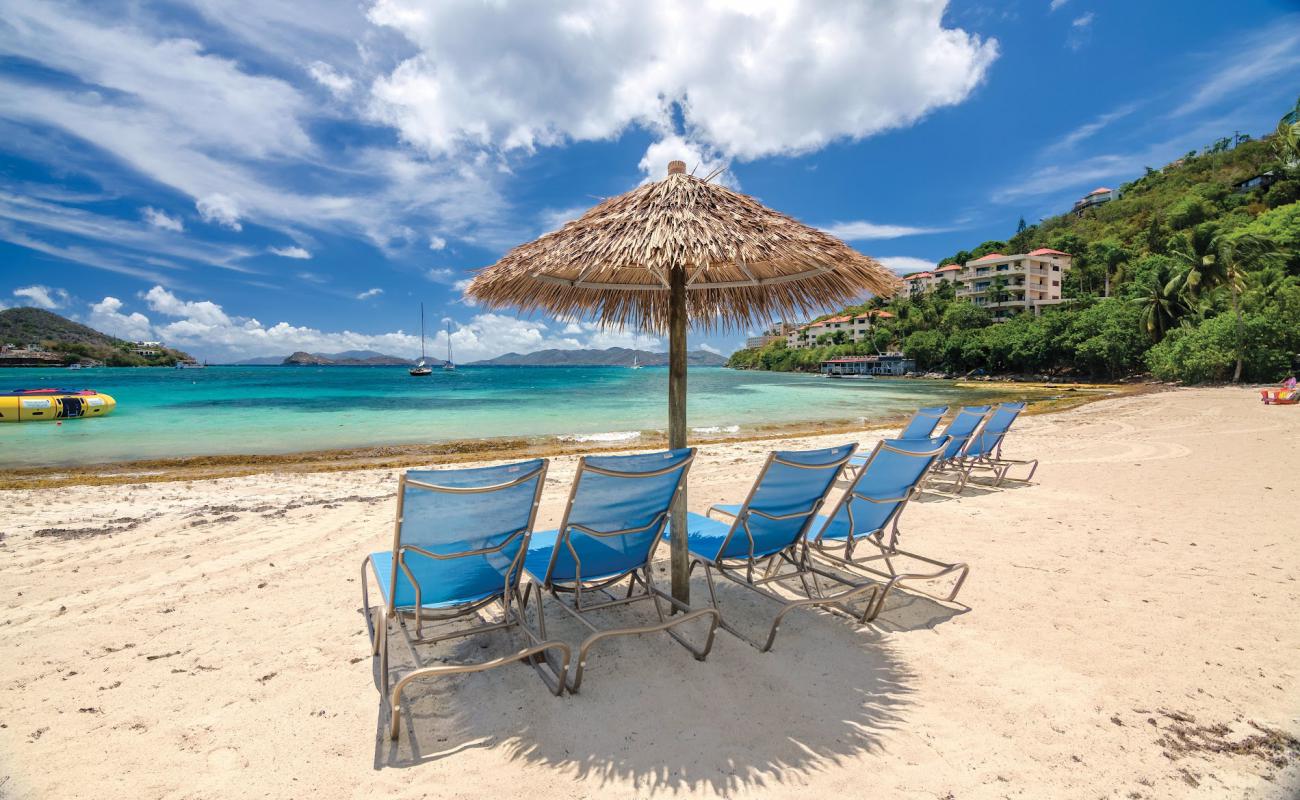 Photo de Coki beach avec sable beige de surface