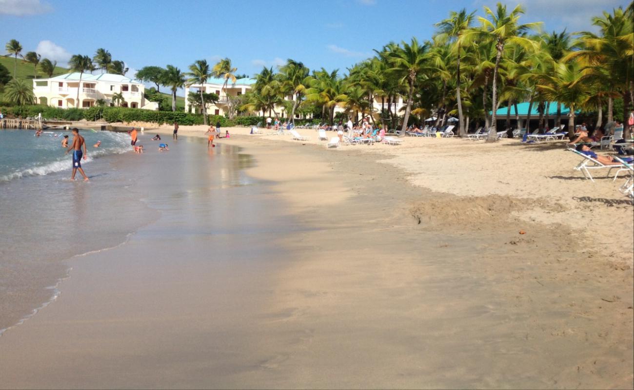 Photo de Plage Mermaid avec sable fin et lumineux de surface