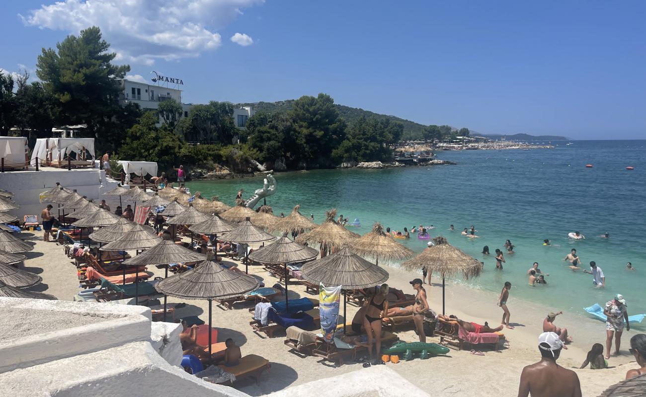 Photo de Kamay Beach avec sable beige de surface